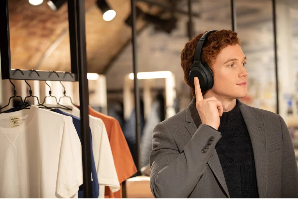 Беспроводные наушники с шумоподавлением Sony WH-1000MX4, черный