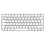 Клавиатура Apple Magic Keyboard, серебристый
