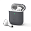 Чехол Elago Slim case для AirPods Gen 1 & 2, силикон, темно-серый